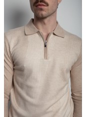 Поло чоловіче бежеве