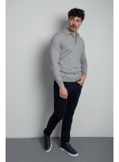 Поло чоловіче сіре