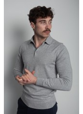 Поло чоловіче сіре