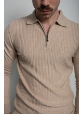 Поло чоловіче бежеве