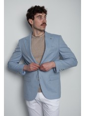 Піджак чоловічий блакитний