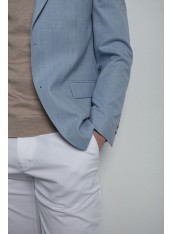 Піджак чоловічий блакитний